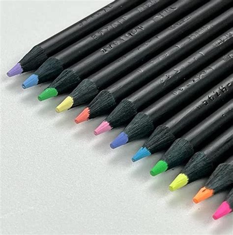 Lápis De Cor Faber Castell Super Soft 12 Cores 6 Neon 6 Pastel