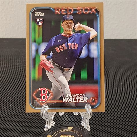 Brandon Walter Topps Series Rc Gold Parallel