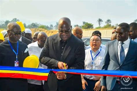 Rdc Felix Tshisekedi Inaugure L Usine De Production Des Carreaux Made