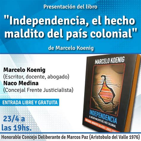 VIRTUAL ENTREVISTAS Presentación del Libro de Autoría de Marcelo Koenig