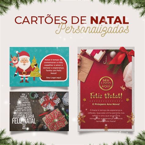 Cartão De Natal Criativo - Cartões de Natal Criativos e Personalizáveis. | Cartão de natal ...