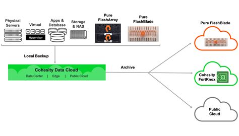 cohesity pure storage