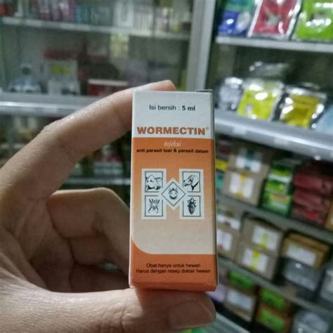 Jual Wormectin Injeksi Ml Anti Parasit Luar Dan Dalam Shopee Indonesia