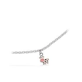 Best Pris P Scrouples Girls Cow Sterling Silver Armb Nd Med Zirconia