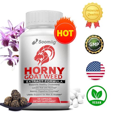 Horny Goat Weed Complex Male Enhancement Caps And Natural Testosteron