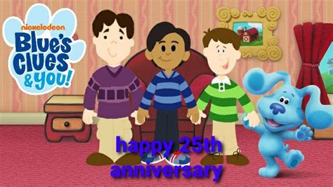 Pin By Elie Nkanga On Blues Clues And You 25th Anniversary Happy 25th Anniversary Blues