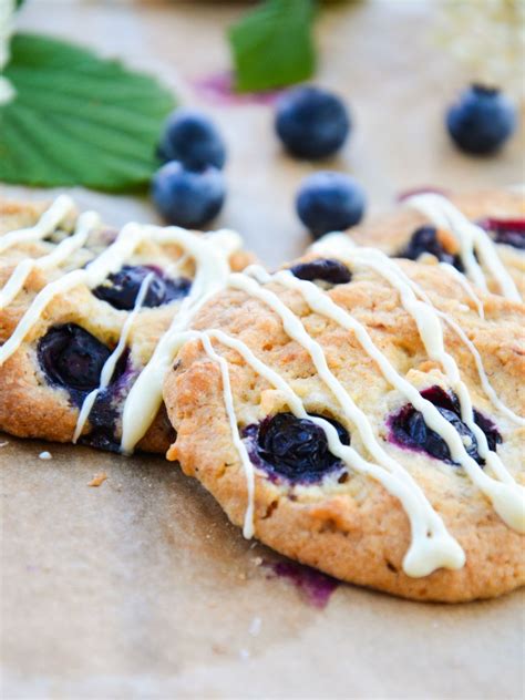 Heidelbeer Schoko Cookies Baking Barbarine