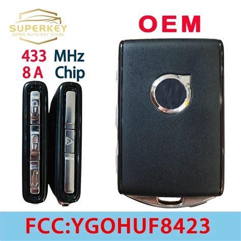 Superkey Ygohuf Original Keyless Oem Smart Car Key With Mhz A