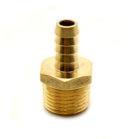 Thrifco Plumbing T Inch Hose Barb X Inch Mip Adapter