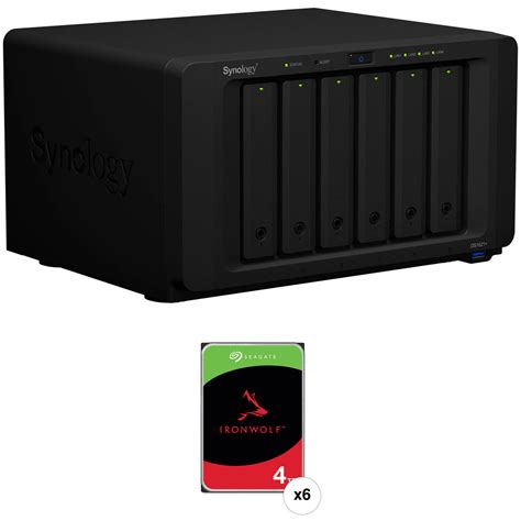 Synology 24TB DiskStation DS1621 6 Bay NAS Enclosure Kit With