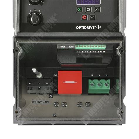 Invertek Optidrive E3 IP66 Indoor Outdoor 22kW 400V 3ph AC Inverter