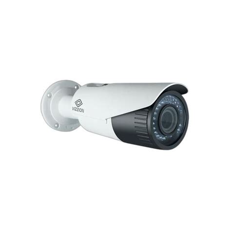 Câmera De Vigilância Ip Fhd Bullet Vizzion Vz Ipbd Vf Lente 2 8 A 12 Mm