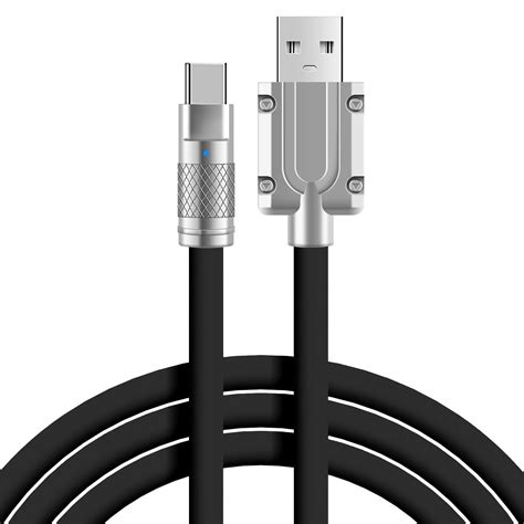 Lizheee Charging Cords Type C 1 5m Usb Fast Charging Usb To Type C Data 120w Super Fast Charging