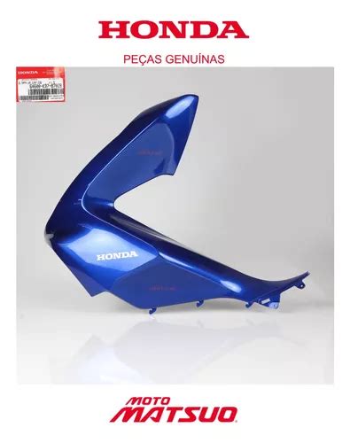 Carenagem Farol Esquerda Pcx150 2022 Azul Original Honda Parcelamento