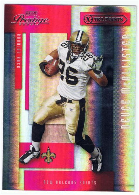 McAllister, Deuce 2004 Playoff Prestige Xtra Points Red | RK Sports ...