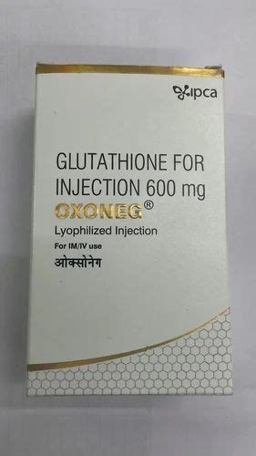 Glutathione 600 Mg Inj For Skin Whitening Packaging Type Bottle At