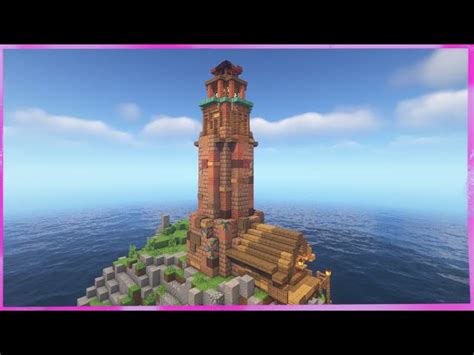 Minecraft Wooden Lighthouse