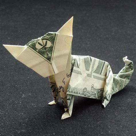 5+Easy Origami Money Cat | Proyecto