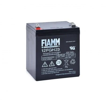 Batteria Fiamm Agm Ah Fgh Per Ups E Gruppi Di Continuit Ipersolar