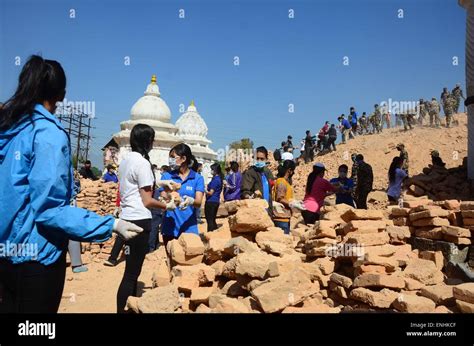 Kathmandu Temple Collapse Hi Res Stock Photography And Images Alamy