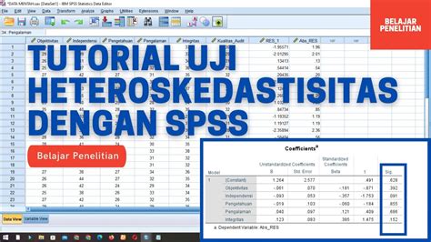 Cara Melakukan Uji Heteroskedastisitas Dengan SPSS YouTube