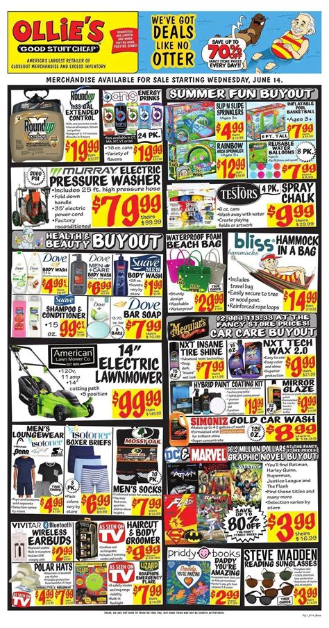 Ollie S Bargain Outlet Outlet Weekly Ad From June 14