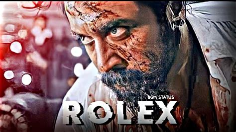 Rolex Surya Attitude Status Rolex Bgm Edit Surya Vikram Attitude