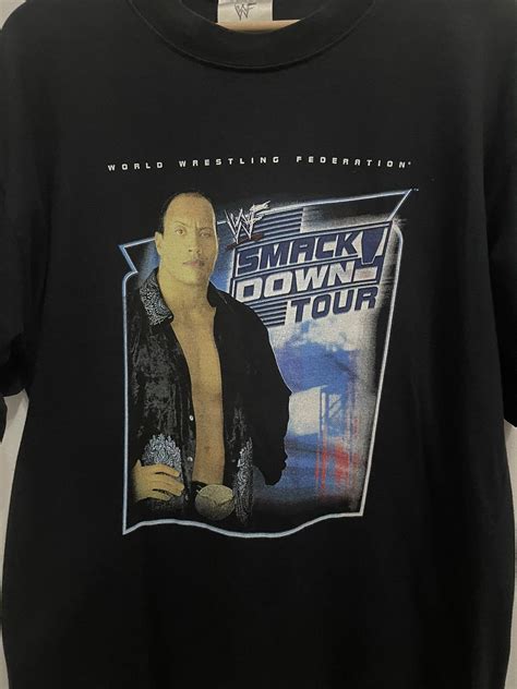 Vintage × Wwf Vtg Wwf Smackdown Asia Tour 2002 Grailed