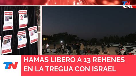 Empezó el alto al fuego entre Israel y Hamas liberaron a 13 rehenes