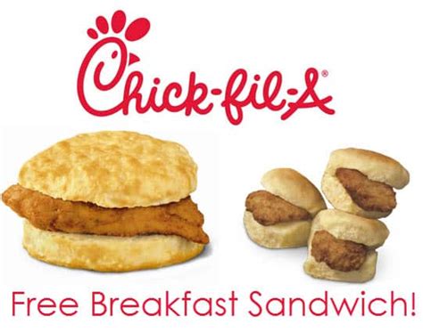 FREE Chick Fil A Breakfast Sandwich - Tallahassee Times