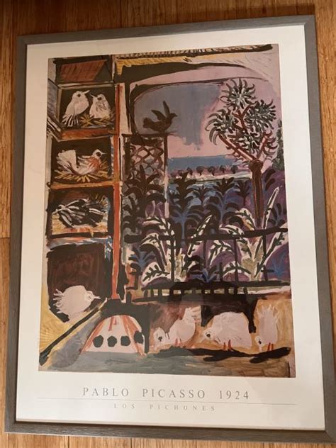 Poster Plakat Pablo Picasso Los Pichones