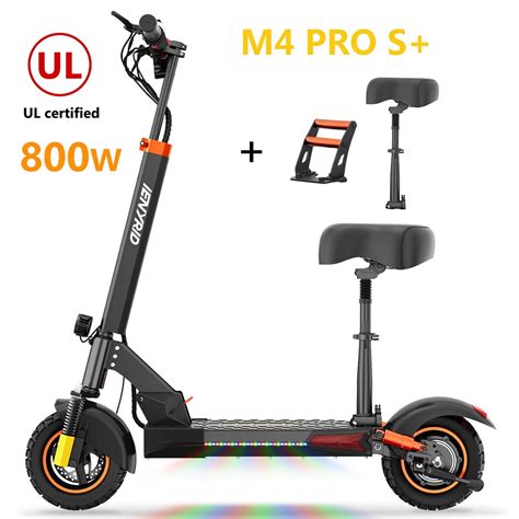 Ienyrid M4 Pro S Adult Electric Scooter Commuter Electric Skateboard With Seat 800w Motor 30