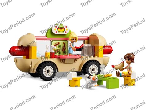 Lego 42633 Hot Dog Food Truck Set Parts List