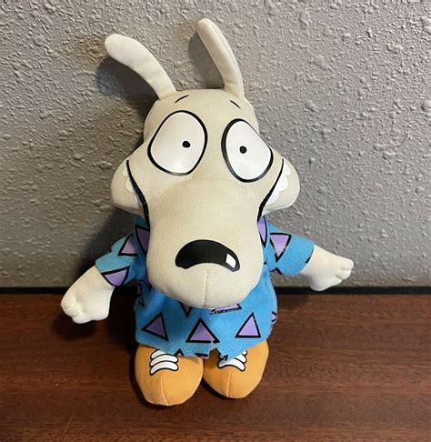 Nickelodeon Rockos Modern Life Plush Toy 6 Rocko Nick Cartoon Doll