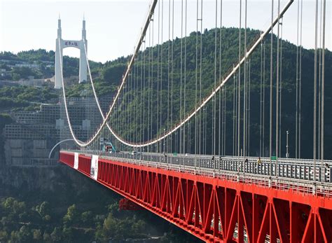 Great Photos Of The Aizhai Suspension Bridge In China Boomsbeat