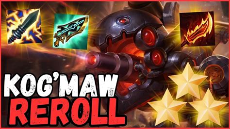 Kog Maw REROLL Is A FREE WIN Every Time TFT Set 3 5 YouTube