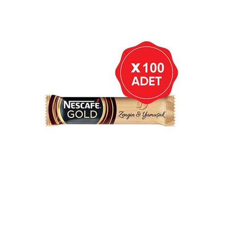 Nescafe Gold Hazır Kahve 2 Gr x 100 Adet Marketpaketi