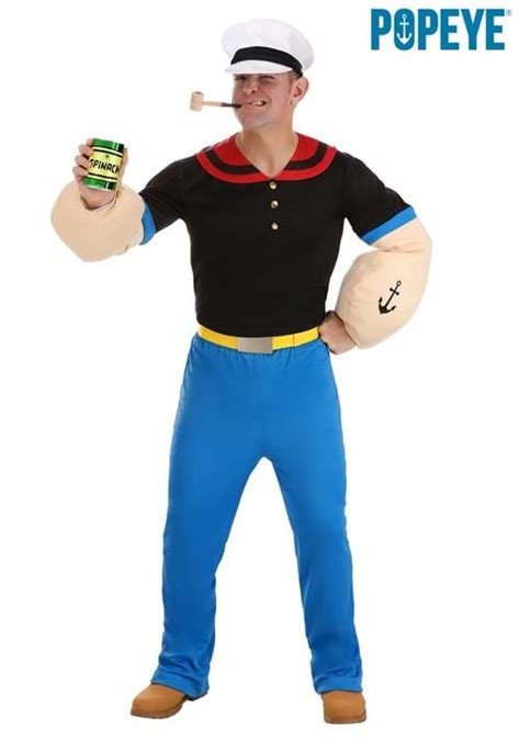 Popeye Costume for Adults | Cartoon Character Costumes