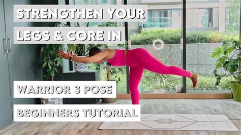 How To Do Warrior III Pose Virabhadrasana III Tutorial For Beginners