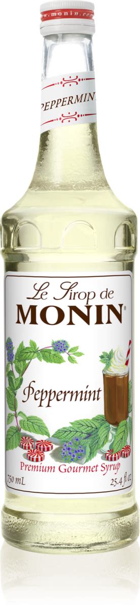 Monin Peppermint Syrup Aroma Ridge Coffee Roasters