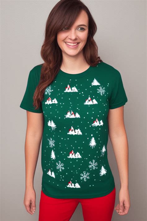 Christmas Tee Graphic · Creative Fabrica