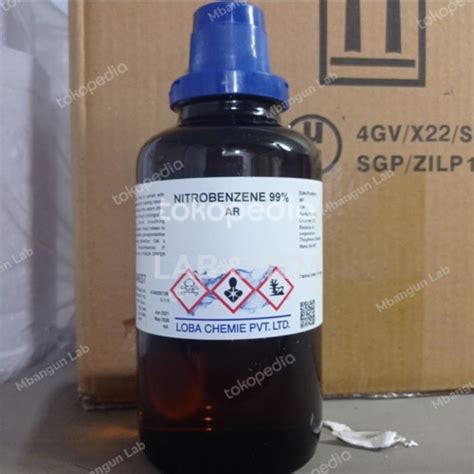 Jual Nitrobenzene 99 Ar Loba Chemie 500ml Kota Depok Lab Chem Tokopedia