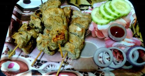 Payel Chongdar দ্বারা চিকেন রেশমি মালাই কাবাব Chicken Reshmi Malai Kebab Recipe In Bengali