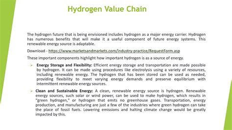 Hydrogen Value Chain Video Dailymotion