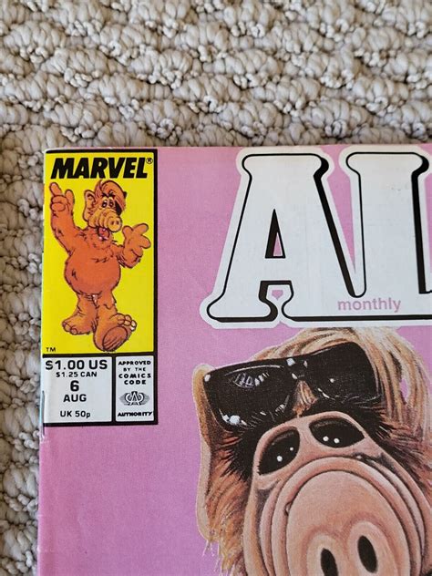 ALF Marvel Comic Books Vintage 1988 89 Lot Of 2 Vol 1 1 Vol 1 6