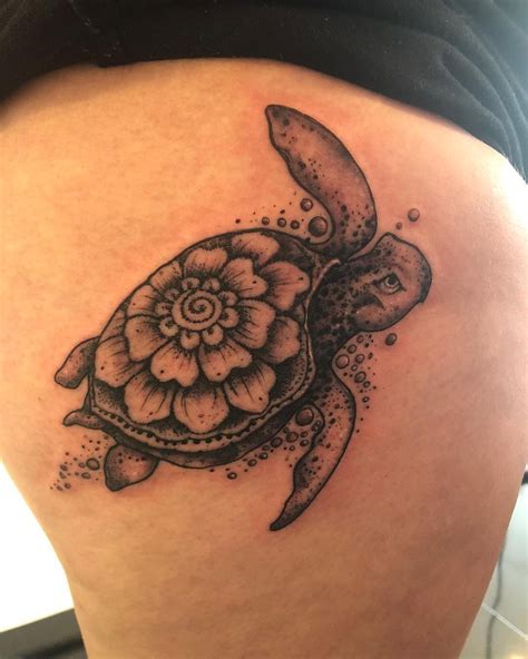 125 Unique Turtle Tattoos With Meanings And Symbolisms That You Can Get This Winter Wild