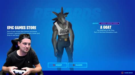 Unlocking Free Fortnite Skin A Goat Early Showcase With All My 561 Fortnite Dances And Emotes