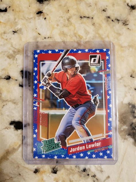 Panini Donruss Rated Prospect Independence Day Jordan Lawlar