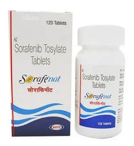 Sorafenib Sorafenat Tablets Natco Pharma Ltd At Rs Bottle In