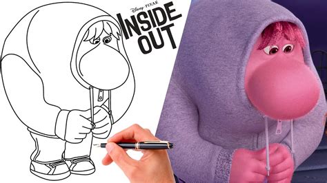 How To Draw EMBARRASSMENT From INSIDE OUT 2 EASY DISNEY DRAWING YouTube